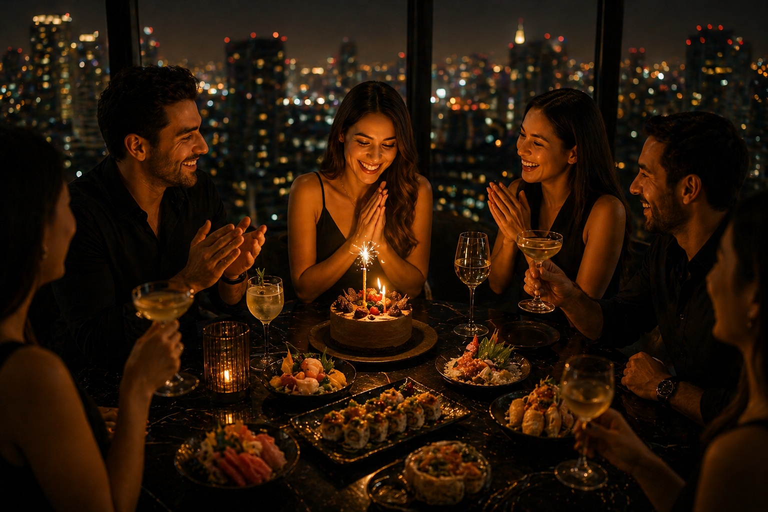 Celebração de aniversário